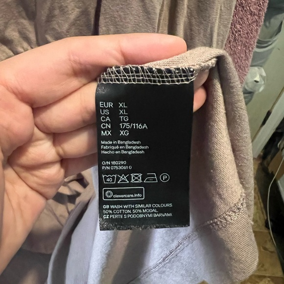 H&M brown basics dress size XL - Picture 3 of 5